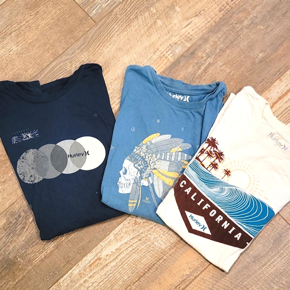 Hurley | 3 Short Sleeve Tees